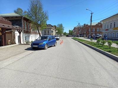 В Кунгуре на улице Карла Маркса произошло ДТП с участием несовершеннолетнего пешехода - iskra-kungur.ru - Пермь