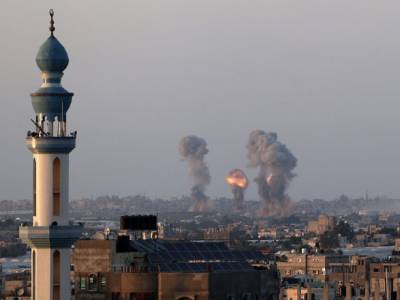 Джонатан Конрикус - Армия обороны Израиля сообщила, что атаковала 600 военных целей в секторе Газа - unn.com.ua - Киев - Израиль - Палестина