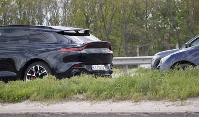 Aston Martin - В Украине роскошный автомобиль за 7 млн стал участником ДТП - goodnews.ua - Киев