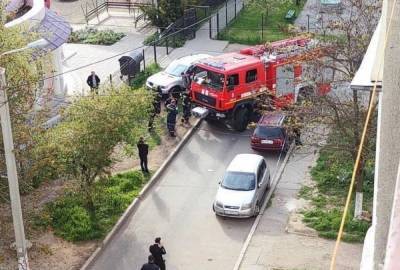 Пожарная машина устроила ДТП в Одессе: кадры с места аварии - odessa.politeka.net - Одесса