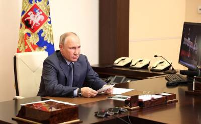 Владимир Путин - Дмитрий Песков - Сергей Лавров - Антониу Гутерришем - Песков объяснил, почему Путин, несмотря на прививку от COVID-19, продолжает изоляцию - znak.com