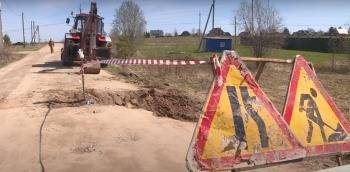 В деревне Перьево предприниматель разрушил дорогу - vologda-poisk.ru - район Вологодский