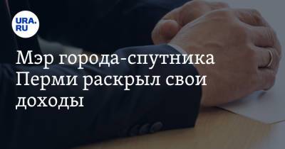 Мэр города-спутника Перми раскрыл свои доходы - ura.news - Пермь