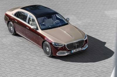 Представлен Mercedes-Maybach S-Class с мотором V12 - bin.ua - Украина