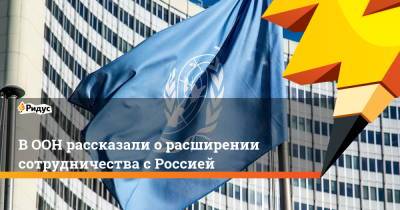 Владимир Путин - Антониу Гутерриш - В ООН рассказали о расширении сотрудничества с Россией - ridus.ru - Москва