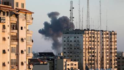 ХАМАС запустил 150 ракет по югу Израиля в ответ на обстрел Газы - iz.ru - Палестина - Ашдод - Twitter