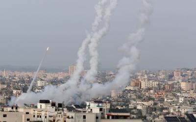 Бойцы ХАМАС выпустили 150 ракет по югу Израиля в ночь на 14 мая - eadaily.com - Ашдод - Twitter