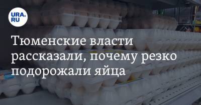 Тюменские власти рассказали, почему резко подорожали яйца - ura.news - Тюмень