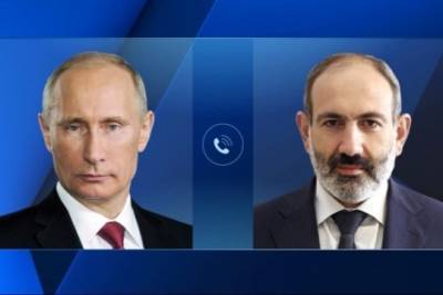 Владимир Путин - Никол Пашинян - Путин и Пашинян обсудили ситуацию в Нагорном Карабахе - interaffairs.ru - Азербайджан - Ереван - Баку