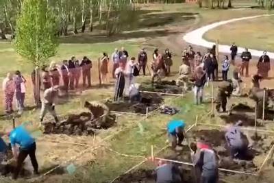 Видео с чемпионата по скоростному выкапыванию могил развеселило Сеть - vm.ru - Новосибирск