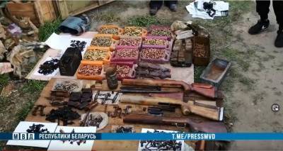 Силовики обнаружили арсенал с оружием и 17 тысячами патронов в Могилеве - naviny.by