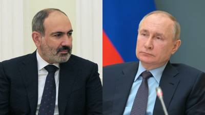 Владимир Путин - Никол Пашинян - Эмманюэль Макрон - Обострение ситуации на границе Армении и Азербайджана: Пашинян просит Путина помощи - 24tv.ua - Азербайджан