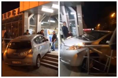 В Одессе пьяный "въехал" в супермаркет на машине, как его наказали. ВИДЕО - from-ua.com - Украина - Одесса