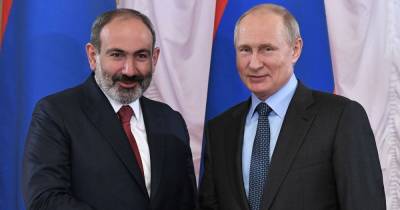 Владимир Путин - Никол Пашинян - Ален Симонян - Пашинян просит Путина оказать Армении военную помощь - dsnews.ua - Армения - Азербайджан