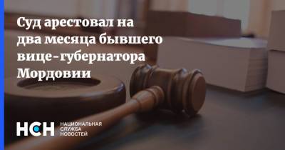Алексей Меркушкин - Суд арестовал на два месяца бывшего вице-губернатора Мордовии - nsn.fm - республика Мордовия