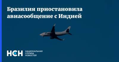 Бразилия приостановила авиасообщение с Индией - nsn.fm - Англия - Бразилия - Индия - Юар