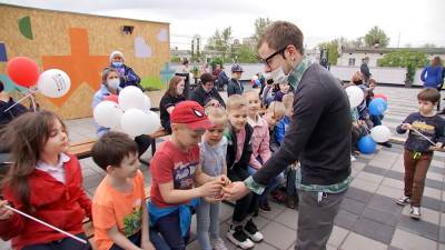 В Царицыне появился кинотеатр под открытым небом - tvc.ru