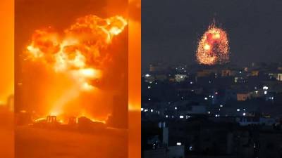 Боевики ХАМАС ударили ракетой по порту Израиля: сила взрыва впечатляет – видео - 24tv.ua - Палестина - Ашдод