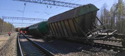 Движение на участке, где произошла авария грузового поезда в Карелии, полностью восстановлено - stolicaonego.ru - Петрозаводск - республика Карелия