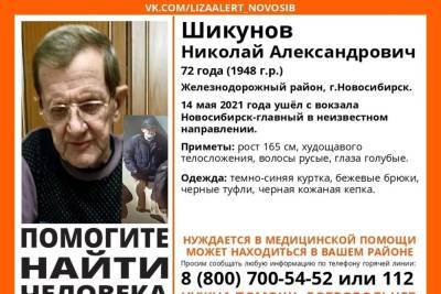 В Новосибирске 72-летний пенсионер вышел с вокзала и пропал без вести - novos.mk.ru - Новосибирск