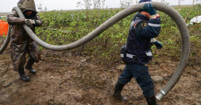 В ЯНАО на подконтрольном «Газпрому» месторождении разлилось 3 тыс. куб. м. нефти - readovka.news - респ. Коми - окр. Янао - Экология