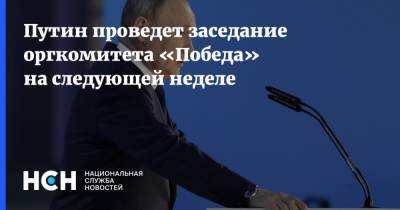 Владимир Путин - Путин проведет заседание оргкомитета «Победа» на следующей неделе - nsn.fm