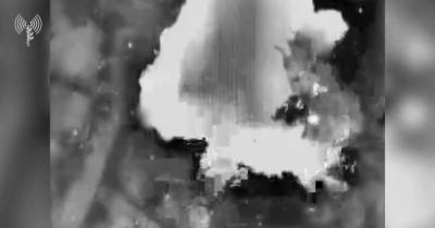 Израиль ночью уничтожил базу военной разведки террористов ХАМАС (видео) - focus.ua - Израиль - Палестина