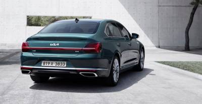 Kia опубликовала первые изображения обновленного седана K900 2022 года - avtonovostidnya.ru