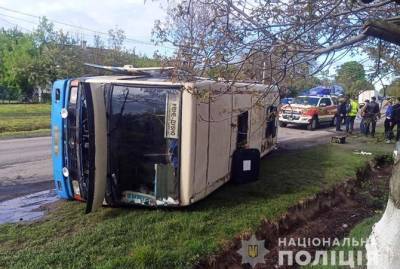 В Ровенской области перевернулся пассажирский автобус, пострадали четыре пассажира - kp.ua - Ровенская обл.