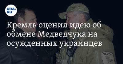Дмитрий Песков - Виктор Медведчук - Кремль оценил идею об обмене Медведчука на осужденных украинцев - ura.news - Киев