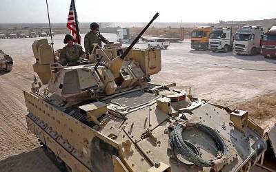 Американцы возглавили колонну с ворованной сирийской нефтью и зерном - topcor.ru - Сирия - Сана - Ирак