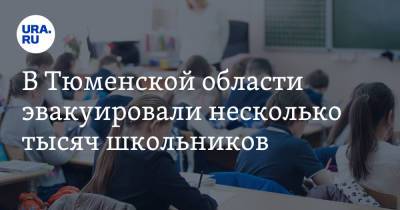 В Тюменской области эвакуировали несколько тысяч школьников - ura.news - Тюмень - Тюменская обл.