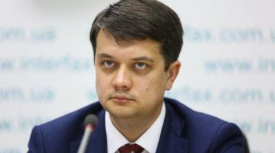 Дмитрий Разумков - Раду не устраивает назначение исполняющих обязанности министров – Разумков - ru.slovoidilo.ua