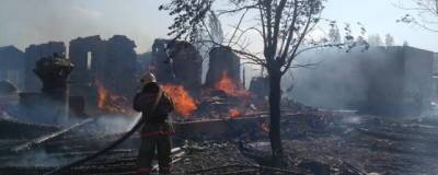 В Омской области в один день сгорело пять жилых домов - runews24.ru - Омск - Омская обл. - район Омский