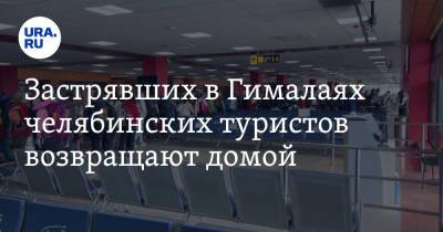 Алексей Левин - Застрявших в Гималаях челябинских туристов возвращают домой - ura.news - Непал
