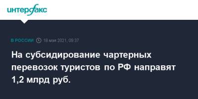 Михаил Мишустин - На субсидирование чартерных перевозок туристов по РФ направят 1,2 млрд руб. - interfax.ru - Москва - Россия - респ. Алтай