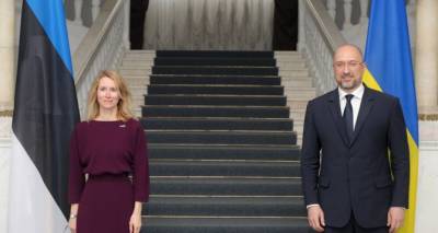 Кая Каллас - Денис Шмыгаль - Премьер-министр Эстонии сегодня посетит Донбасс - cxid.info - Эстония