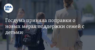Госдума приняла поправки о новых мерах поддержки семей с детьми - ura.news