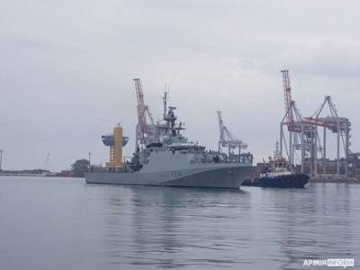 Британский патрульный корабль Trent зашел в порт Одессы (ФОТО) - enovosty.com - Англия - Одесса - Одессы