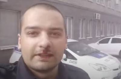 "Хотел рассказать о произволе": коллеги избили патрульного, мужчина записал обращение - politeka.net - Днепр