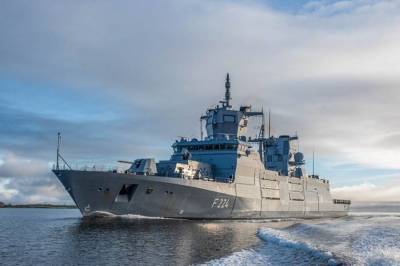 Фрегат Sachsen-Anhalt типа F125 официально вошел в состав ВМС Германии - topwar.ru