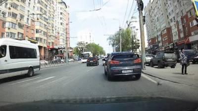 На ул. Калинина торопливый водитель «умчался вдаль по встречной» - penzainform.ru