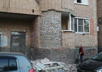 В Рязани начал рушиться еще один многоэтажный дом - ya62.ru - Рязанская обл. - Рязань