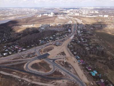 Строительство путепровода транспортной развязки в Ольгино завершено на 98% - vgoroden.ru - Нижегородская обл. - Строительство