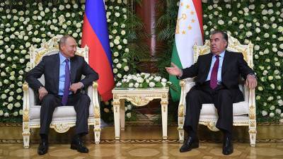 Владимир Путин - Сергей Лавров - Эмомали Рахмон - В МИДе Таджикистана заявили о подготовке к визиту Путина - iz.ru - Москва - Душанбе - Таджикистан