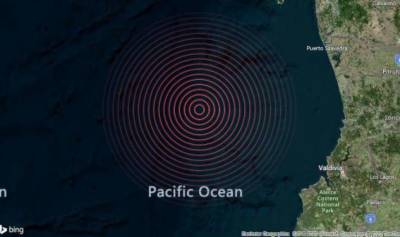 Сильное землетрясение произошло в Тихом океане - lenta.ua - Киев - Чили