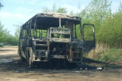 На дороге в Тверской области дотла сгорел пассажирский автобус - tver.mk.ru - Тверская обл. - Кимры