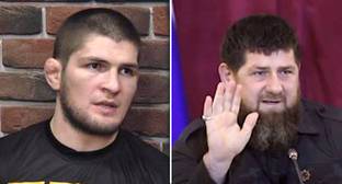 Хабиб Нурмагомедов - Рамзан Кадыров - Хабиб проигнорировал вызов на поединок с бойцом "Ахмата" - kavkaz-uzel.eu - респ. Дагестан - респ. Чечня