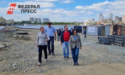 Наталья Котова - Мэра Челябинска познакомили с благоустраиваемой частью набережной - fedpress.ru - Челябинск