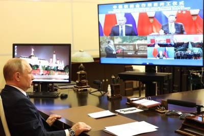 Владимир Путин - Си Цзиньпин - Путин и Си Цзиньпин запустили строительство новых атомных блоков в Китае - vm.ru - Россия - Китай